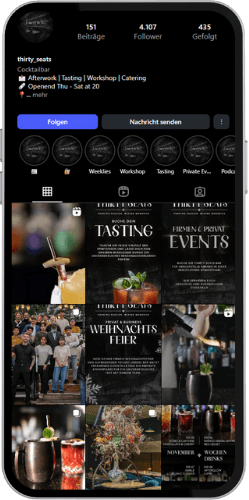 Thirty Seats aus Karlsruhe – deine Speakeasy-Bar für echte Genussmomente